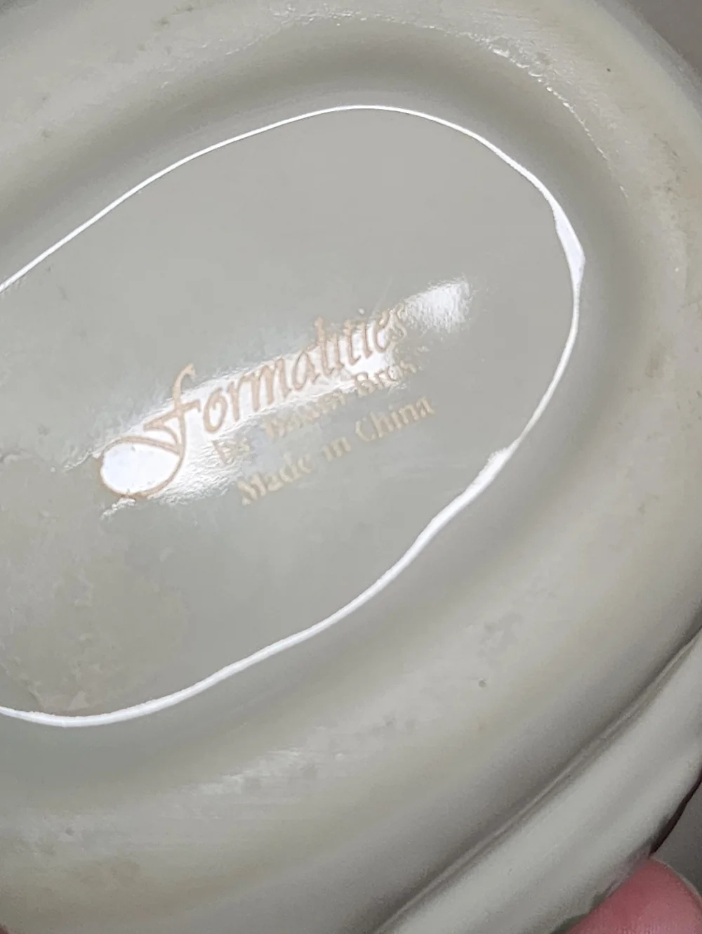 Vintage Porcelain Swan accented with Hand Crafted Upcycled Jewelry - Picture 6 of 6